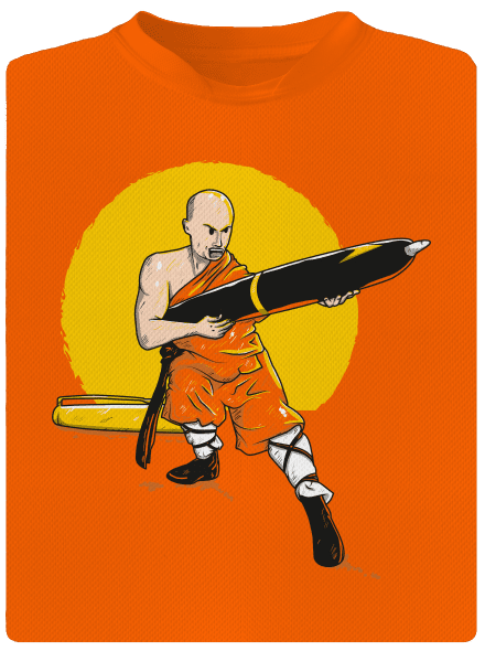 Čína detské športové tričko Neon Orange