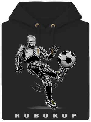 Robokop unisex mikina premium Dark Black