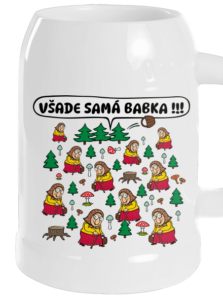 Všade samá babka polliter White