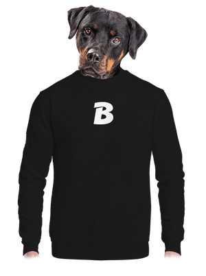 unisex mikina bez kapucne