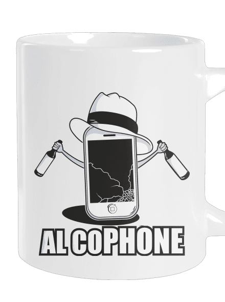 Al Cophone veľký hrnček White