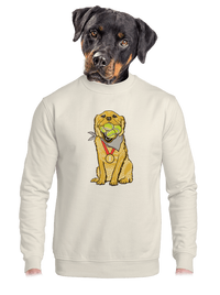 unisex mikina bez kapucne