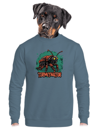 unisex mikina bez kapucne