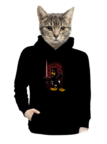 Kylo Duck dámska mikina klokanka Black