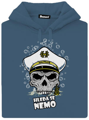 Kapitán Nemo dámska mikina klokanka Denim