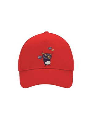 Tučniak nelieta šiltovka baseballka Classic Red