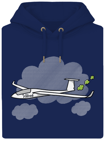 Větroň unisex mikina premium Navy