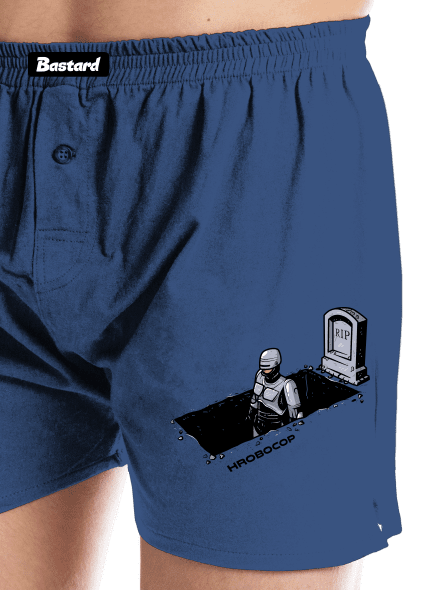 Hrobocop pánske trenky Blue
