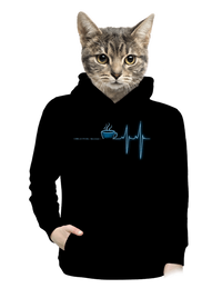 dámska mikina klokanka