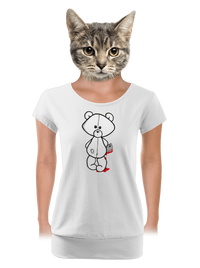 dámske tričko s lemom