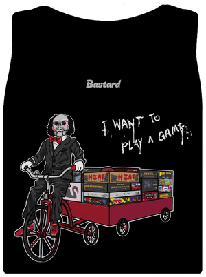 Chcem si zahrať hru dámske tielko klasické Black