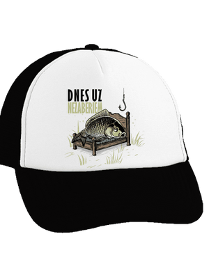 Dnes už nezaberiem šiltovka truckerka Black cap