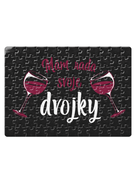 Dvojky puzzle White