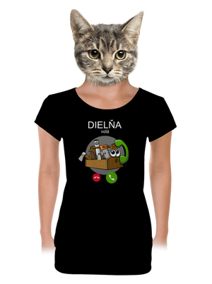 dámske tričko s lemom