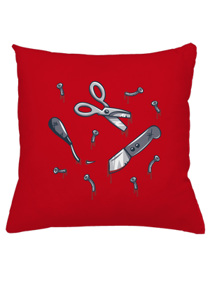 Halloween náradie vankúš Red