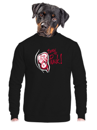 unisex mikina bez kapucne