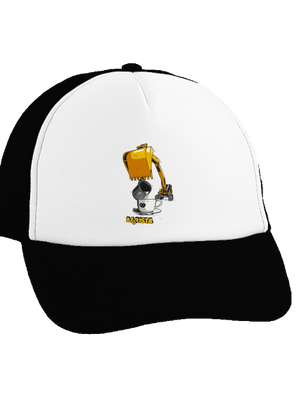 Bagrista šiltovka truckerka Black cap