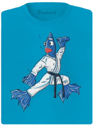 Bojovníčka dámske športové tričko Blue Atol