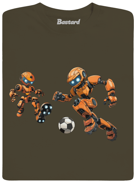 AI futbal pánske dlhý rukáv Urban Khaki