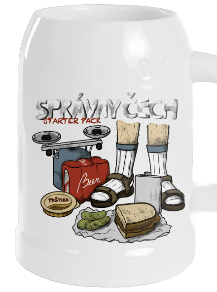 Správny Čech polliter White