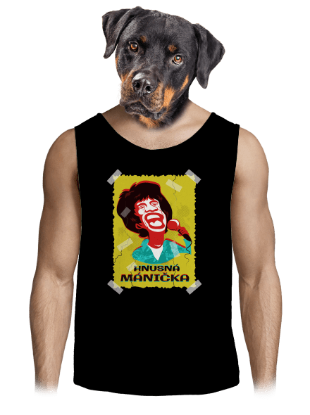 Mánička pánske tielko Black