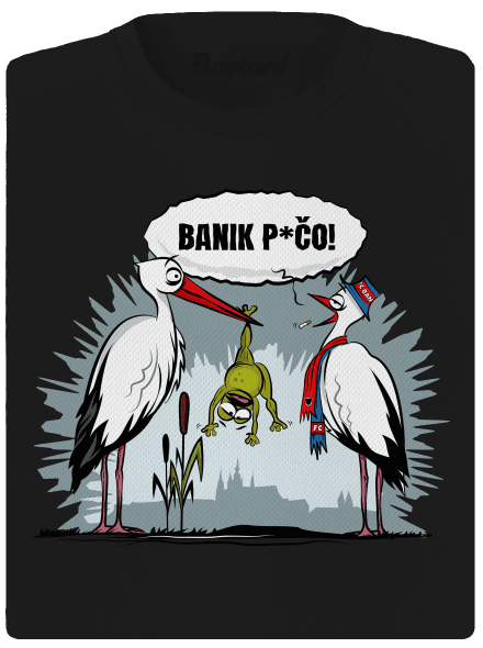 Banik p*čo! dámske športové tričko Black