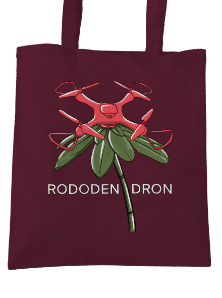 Rododendron taška Burgundy