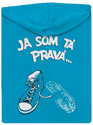 Hľadám tú pravú dámska mikina na zips Blue Atol