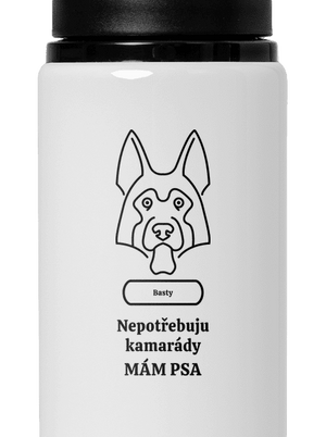 Nemôžem, mám psa flaša na vodu White