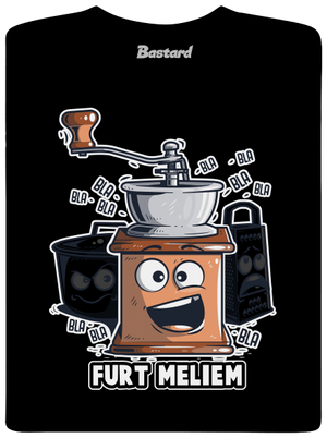 Mlynček detské tričko Black