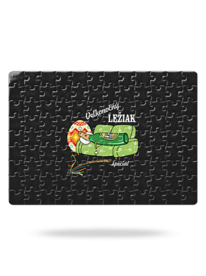 Veľkonočný ležiak puzzle White