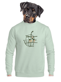 unisex mikina bez kapucne