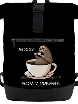 V presse batoh Black