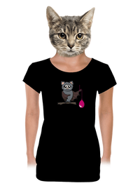 dámske tričko s lemom