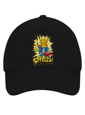 Stykaču šiltovka baseballka Black