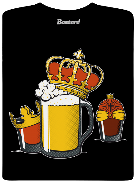 Traja králi pánske dlhý rukáv Black
