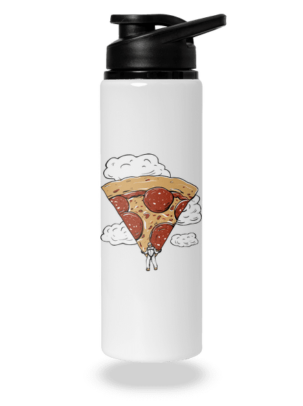 Pizzašutista flaša na vodu White