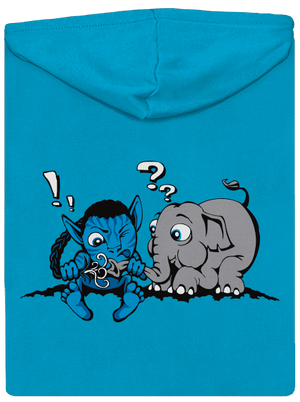 Error 501 dámska mikina na zips Blue Atol