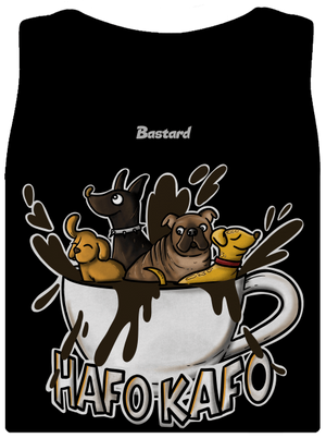 Hafo kafo dámske tielko klasické Black