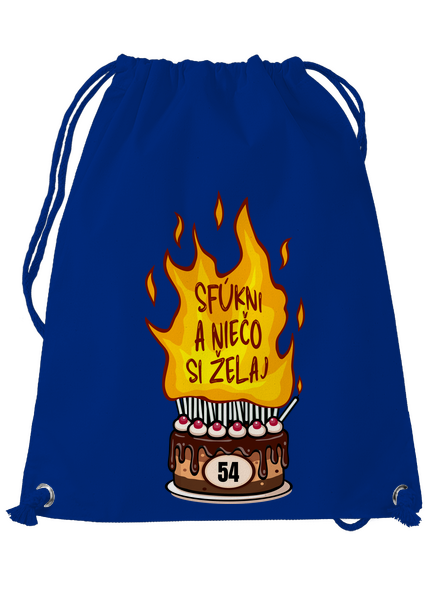 Sfúkni sviečky vak Royal Blue Mal