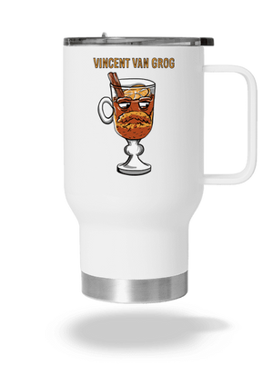 Vincent van Grog termohrnček White