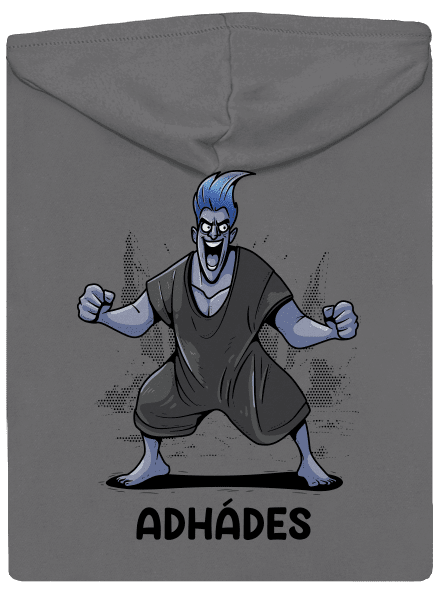 Adhádes dámska mikina na zips Steel Gray