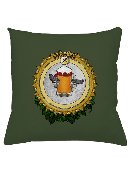 Pivný horoskop: Strelec vankúš Olive Green