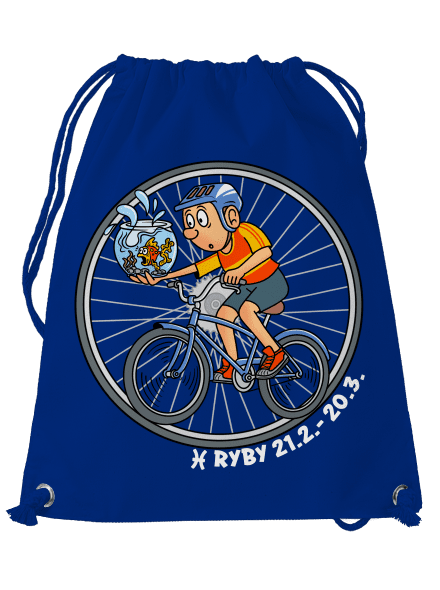 Cyklistický horoskop: Ryby vak Royal Blue Mal