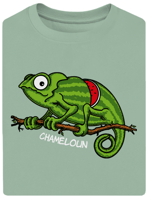 Chameloun unisex tričko oversized Sage