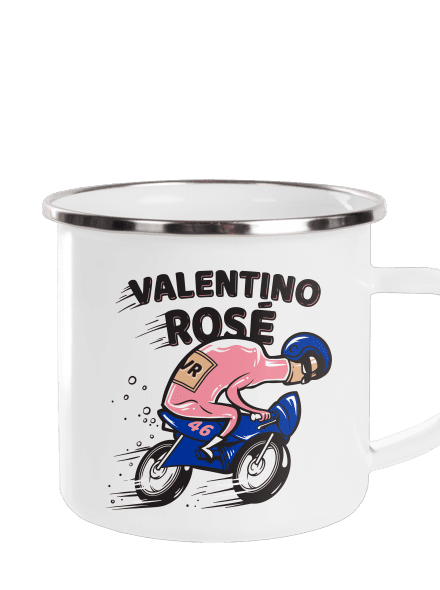 Valentino Rosé plecháčik White