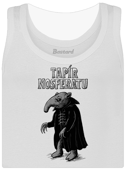 Tapír Nosferatu dámske tielko klasické White