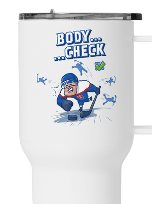 Body check termohrnček White