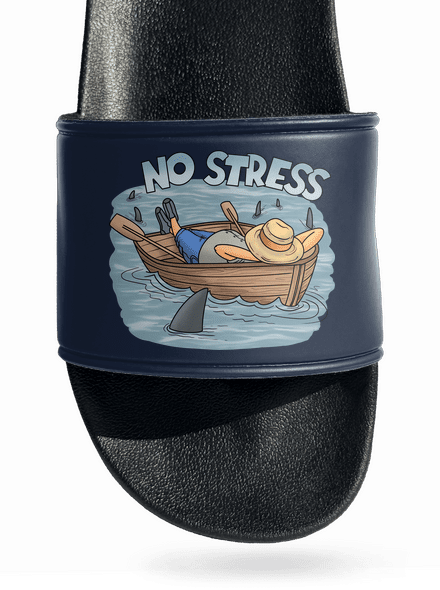 No stress šľapky Navy
