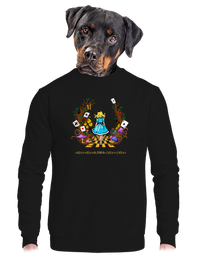 unisex mikina bez kapucne